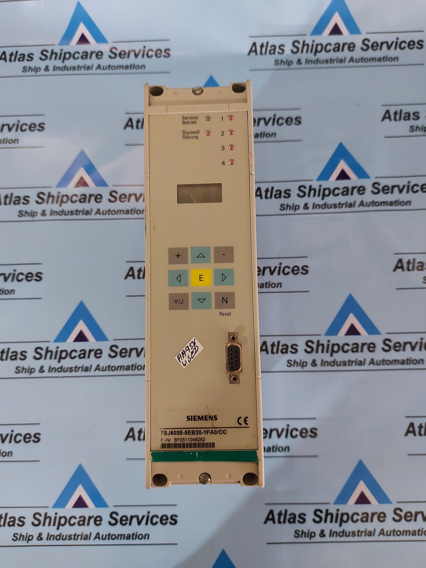 SIEMENS 7SJ6025-5EB20-1FA0/CC OVERCURRENT PROTECTION RELAY